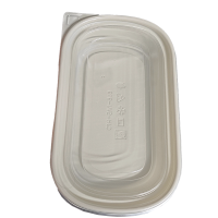 鑫扬赢 可降解方盒高透盖版 750ml 300套 / 件