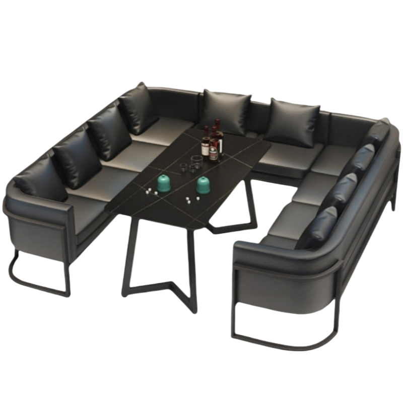 豫龙都休闲沙发U型套