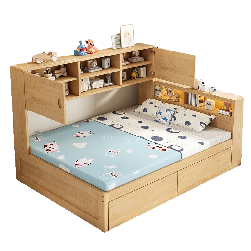 圣承启 储物床 1.2*2米张