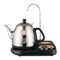 KAMJOVE/金灶 T-22A自动上水壶电水壶 抽水器茶具 烧水壶 开水壶 烧水壶茶具 食品级304不锈钢电茶炉 黑色