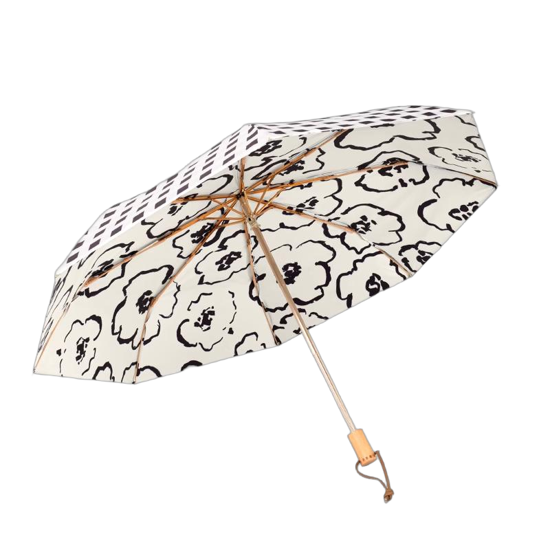 蒙虎荣威 双层防晒晴雨伞两用 个