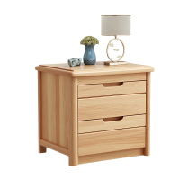 乐琪艺简约实木床头柜g05个