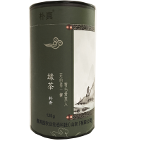 朴真绿茶朴香125g 桶