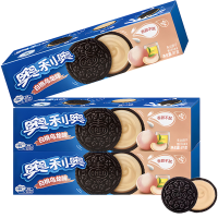 奥利奥白桃乌龙味夹心饼干97g*3盒 独立小包装下午茶早餐儿童饼干