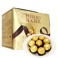 Ferrero费列罗榛果威化巧克力T3条装送女友生日礼物婚庆喜糖果零食品