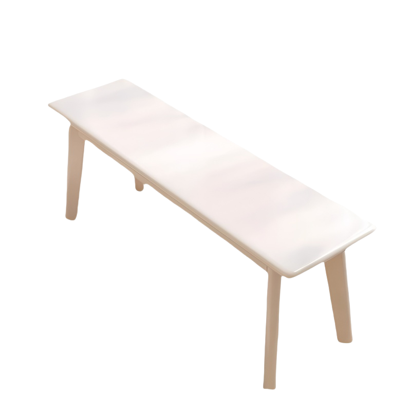乐琪艺 长条凳 白色 100*30*45cm 张