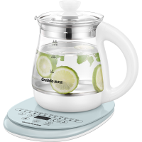 格来德 (Grelide)G715E 养生壶电水壶烧水壶1.5L办公室桌面迷你便携养生杯智能恒温养生壶家用耐高温玻璃