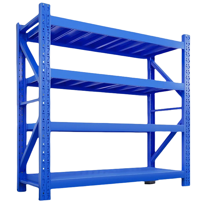 汇微星蓝色四层货架