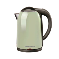 格米莱电热水壶D817水壶304食品级不锈钢一体内胆2.0升大容量 2L 格来德D817绿色2.0升不保温