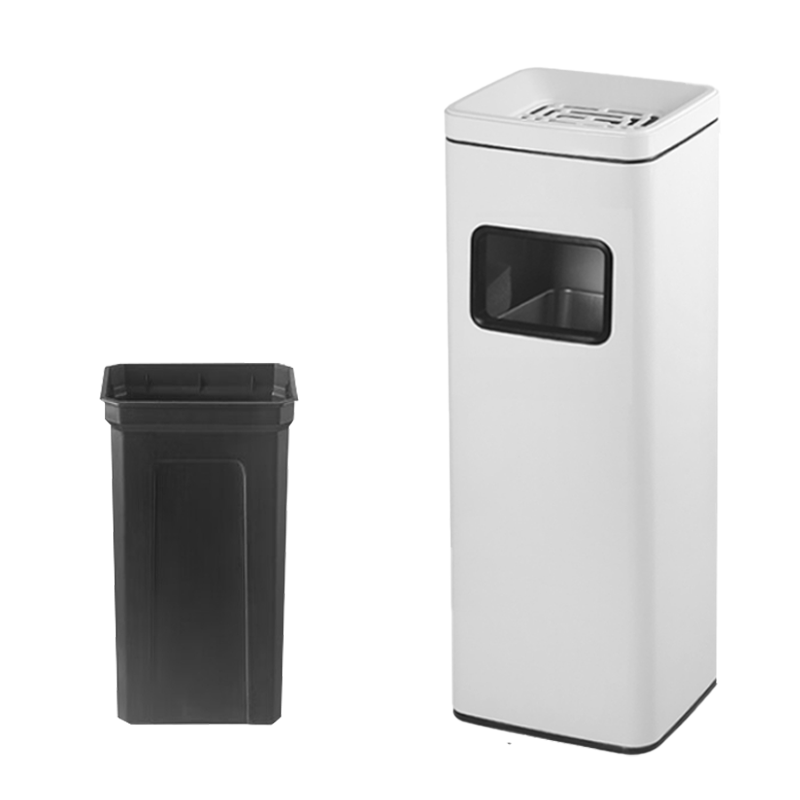 攸 白色正方形垃圾桶 68*25*25cm 个
