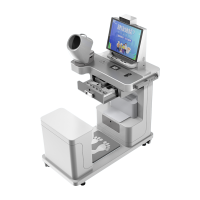 将鹰 超声波身高体重体检秤测量仪增强身高体重一体机 JY-044S-K3