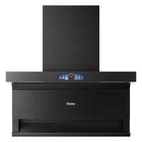 海尔(Haier)吸油烟机顶侧三吸30m³飓风吸力1100pa大风压智慧热熔洗挥手智控智慧烟灶联动 EC739UD