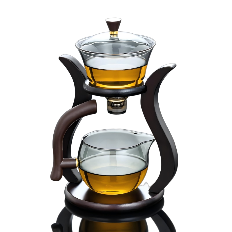 专用茶具套装玻璃茶壶茶杯功夫家用高档2025新款自动神器