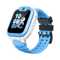 小天才电话手表 N3 淞蓝 彩色表带版 长续航防水GPS定位智能手表 学生儿童移动联通4G视频拍照手表手机男女孩