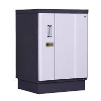 豫龙都防磁柜3抽台