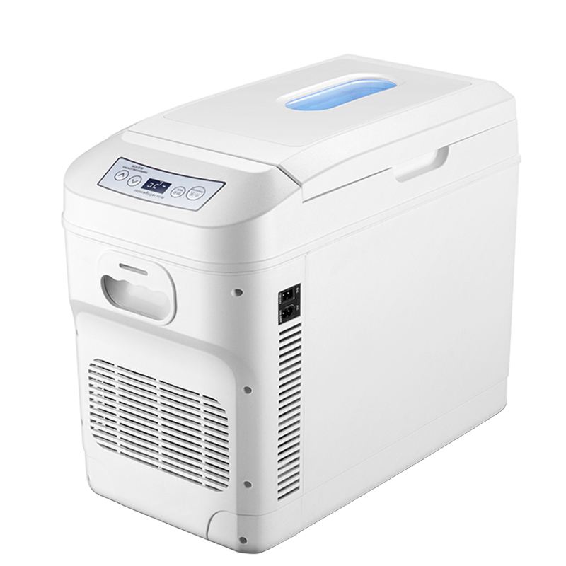 先科(SAST) 28L车载冰箱24V/220V车家两用制冷移动冷藏箱 聚氨酯快速制冷发泡小冰箱