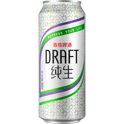 青岛啤酒纯生8度500*12罐啤 (炫兔版)