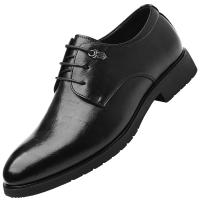 迪罗尼卡46码皮鞋男2025内增高透气镂空男士休闲鞋软底防滑凉鞋男新郎鞋