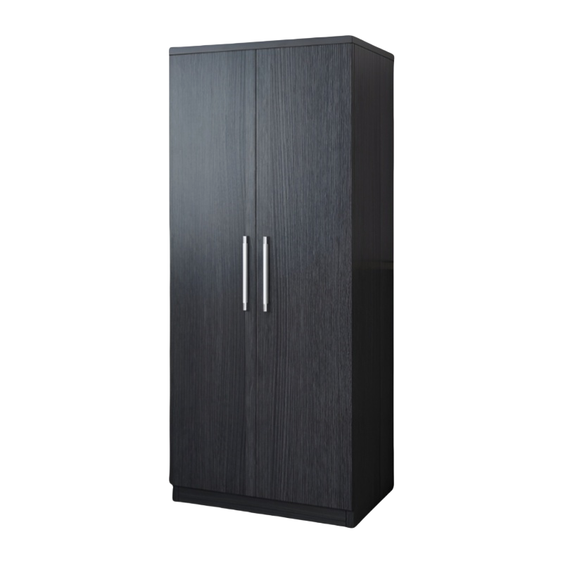 乐琪艺 木质衣柜 黑胡桃色 80*40*180cm 台