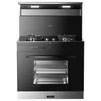 美的出品 华凌[WX9P]集成灶一体式 26风量油烟机 智能调档 燃气灶 蒸烤箱一体机