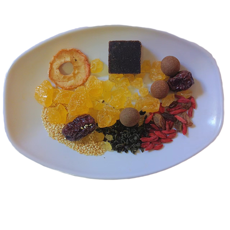 千禧渡 八宝茶 960克 盒