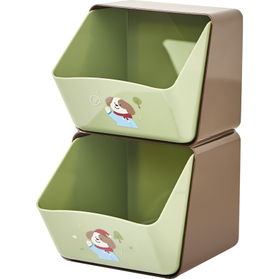 可拆卸抽屉式茶包收纳盒|分格大开口设计|家用咖啡糖包桌面整理盒(ABS材质)