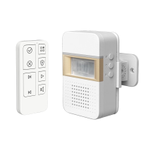 海得曼(advent) 红外线感应门铃可充电 欢迎光临迎宾器 005RLU-GLD