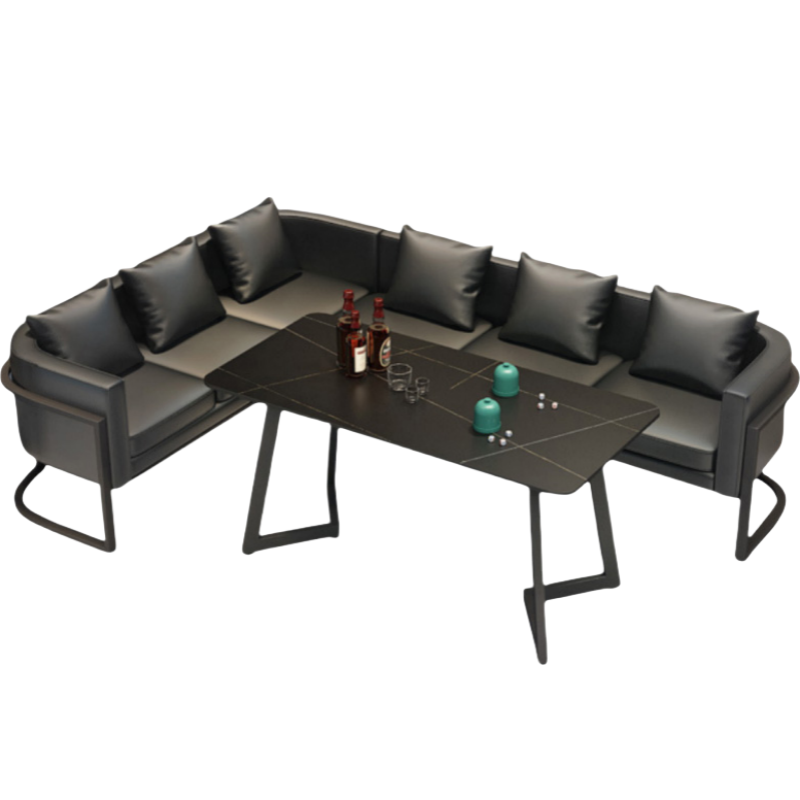 豫龙都休闲沙发L型套