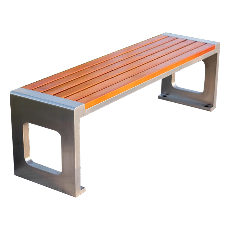 凌迪星不锈钢长椅180*40*45cm张