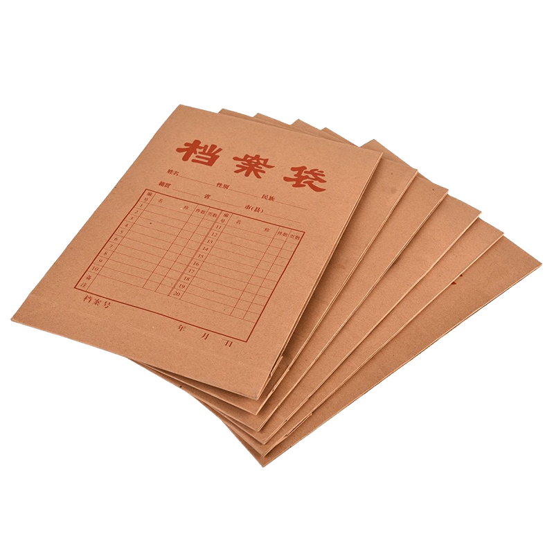 驰洛科 CLK2875 250g 4CM宽 牛皮纸档案袋 (计价单位:个)牛皮纸色