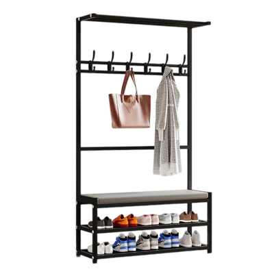 班龙鞋架衣帽架6钩个