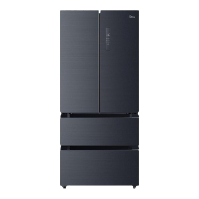 美的(Midea)325升法式多门冰箱一级能效双变频四开门小型家用电冰箱超薄风冷无霜节能低噪BCD-325WFPM(E)