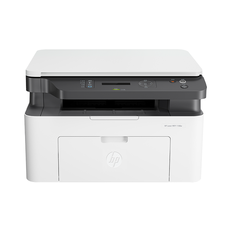 HP惠普1188a黑白激光打印机办公专用复印扫描一体机无线家用多功能可连接手机A4学生作业2061