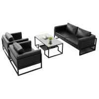 豫龙都沙发1+1+2+茶几套