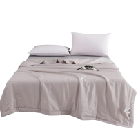 芯眠柔MR-37 200*230cm 1件/条 轻薄天丝夏凉被子(计价单位:条)米灰