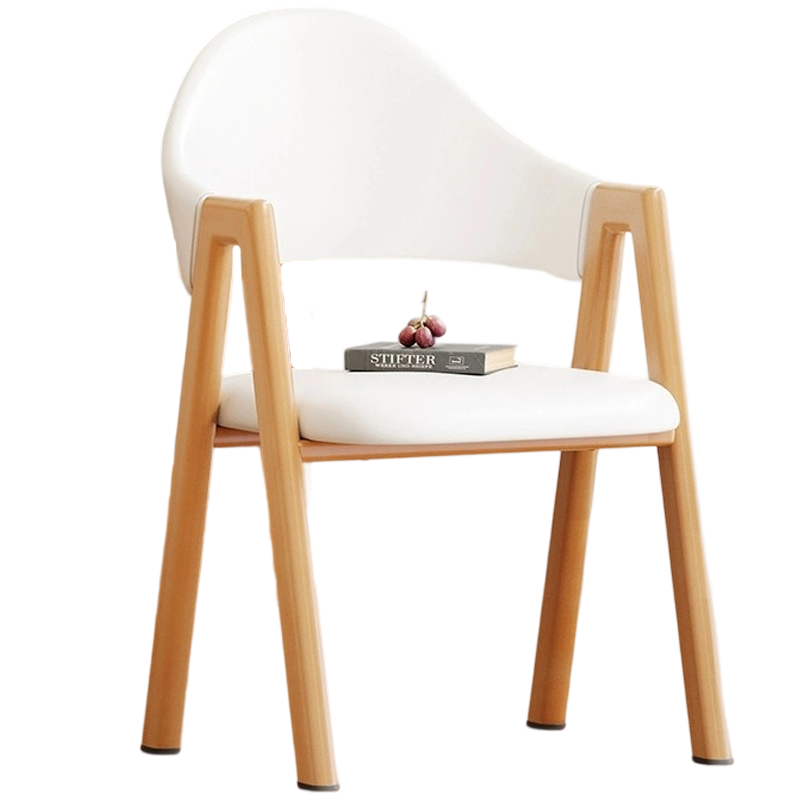 班龙餐椅白色把