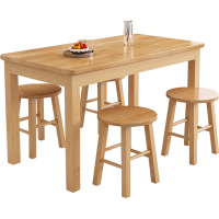 汐餐桌椅1.3米桌+4椅套