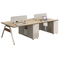 豫龙都 屏风工位 四人 张