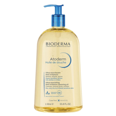 保税仓-Bioderma贝德玛滋养温和清洁滋润沐浴油1L