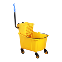 海亚森 M4053 MAX手压式清洁榨水车32L(计价单位:个)黄色