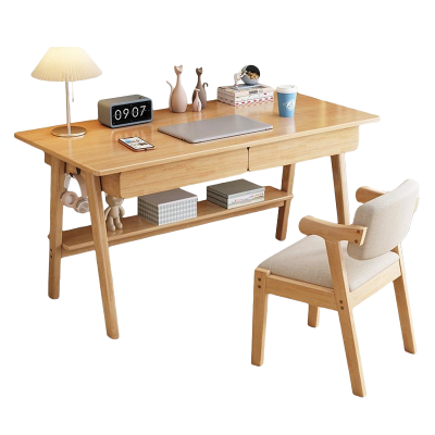 豫龙都 书桌椅 1.4m 套