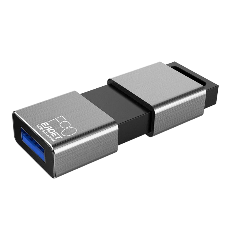 忆捷(EAGET)忆捷(Eaget)F90USB3.0商务金属U盘 简约时尚优盘 企业U盘 64G[USB3.0接口]