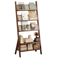 班龙书架置物架塑藤大号个