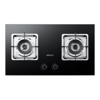 帅康(sacon)LB850B1燃气灶可调节双灶台式嵌入式煤气灶5.0kW大火力家用钢化玻璃免改孔以旧换新煤气炉天然气