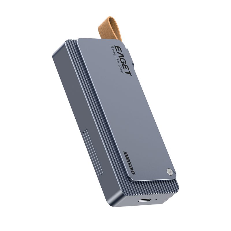 忆捷Eaget HM460-1TB 金属外壳1TB高速移动固态硬盘读取3800MB/S TYPE-C接口