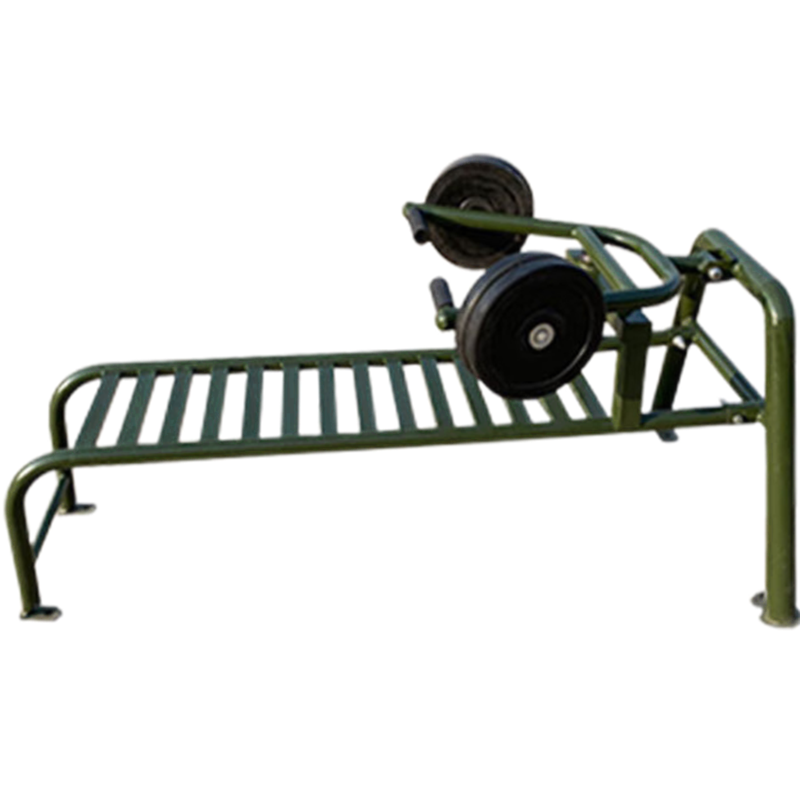 韦步WB3995腹肌推举训练器训练器材健身路径推举架卧推架腹肌板室外训练器材