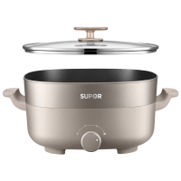 苏泊尔电火锅6升家用6-8-10个人火锅大容量烤鱼炉烤鱼盘烤肉锅一体的多功能电热锅电煮锅 6L H3030FK833