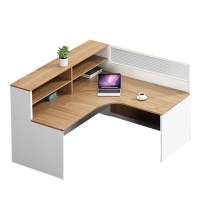 伟樽屏风办公桌单人位150*140*110cm张