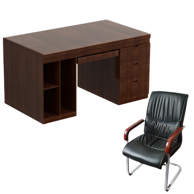 怡卓欧办公桌1.4m+椅套