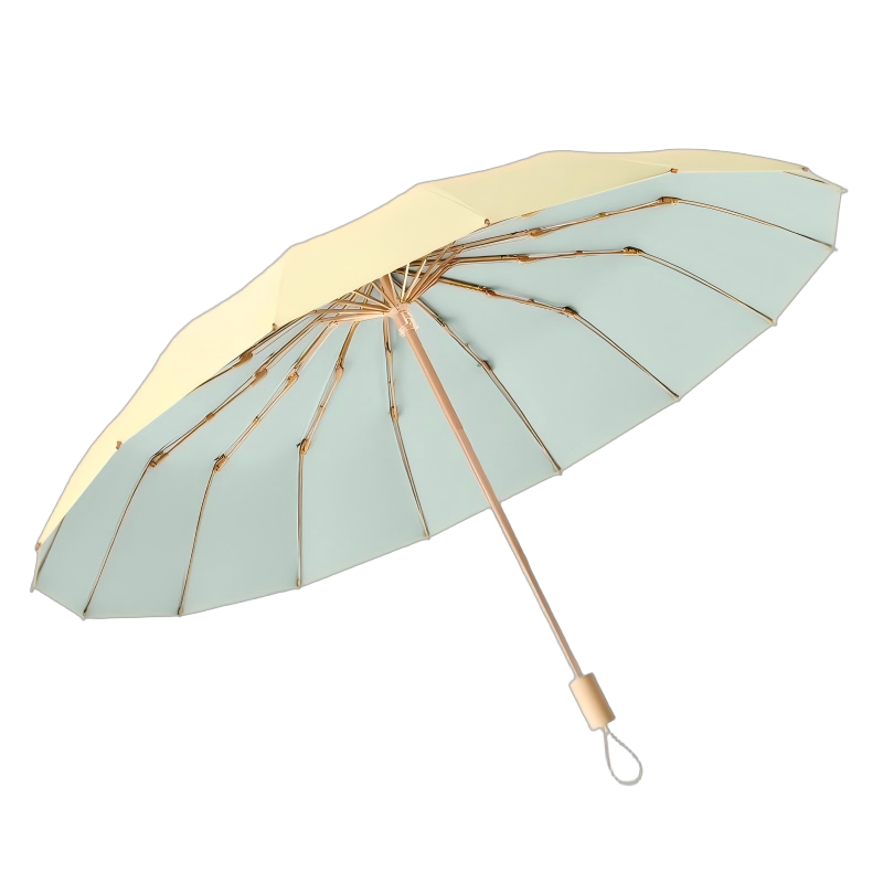 荣百汇 16骨加大防风遮阳太阳伞防晒防紫外线男女晴雨两用 把